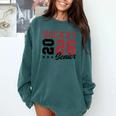 Hockey Senior Night Hockey Senior 2026 Graduation 59 Comfort Colors Sweatshirt Blue Spruce
