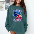 Hooked On Fishing Introvert Sayings Antisocial Quotes Comfort Colors Sweatshirt Blue Spruce