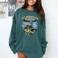 Hooked On Fishing Introvert Sayings Antisocial Quotes Raglan Baseball Tee Comfort Colors Sweatshirt Blue Spruce