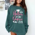 Now Hotter By One Degree 2019 T Shirt Graduation Comfort Colors Sweatshirt Blue Spruce