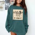 I'm Not An Introvert I Probably Just Don't Like You Comfort Colors Sweatshirt Blue Spruce