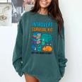 Introvert Book Lover Introvert Survival Kit Comfort Colors Sweatshirt Blue Spruce Introvert Book Lover Introvert Survival Kit Comfort Colors Sweatshirt Blue Spruce