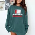 Introverted Please Wait Introvert Saying Sarcasm Comfort Colors Sweatshirt Blue Spruce Introverted Please Wait Introvert Saying Sarcasm Comfort Colors Sweatshirt Blue Spruce