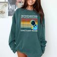 Introverted But Willing To Discuss Sanctuary Moon Comfort Colors Sweatshirt Blue Spruce Introverted But Willing To Discuss Sanctuary Moon Comfort Colors Sweatshirt Blue Spruce