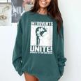 Introverts Unite Separately In Your Own Homes Introvert Comfort Colors Sweatshirt Blue Spruce Introverts Unite Separately In Your Own Homes Introvert Comfort Colors Sweatshirt Blue Spruce