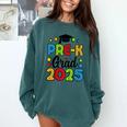 Kids Pre-K Grad 2025 Preschool Prek Graduation Comfort Colors Sweatshirt Blue Spruce
