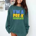 Kids Pre-K Graduate Shirt For Graduation 2018 Comfort Colors Sweatshirt Blue Spruce