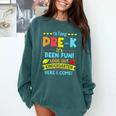 Kids So Long PRE-K It's Been Fun Graduation Comfort Colors Sweatshirt Blue Spruce