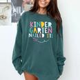 KINDERGARTEN Graduation TShirt 2018 Last Day Of School Comfort Colors Sweatshirt Blue Spruce