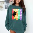Law School Graduation Queen New Lawyer Attorney Grad Comfort Colors Sweatshirt Blue Spruce