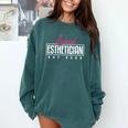 Licensed Esthetician 2023 Graduation Comfort Colors Sweatshirt Blue Spruce