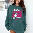 Lil Cousin Of a 2025 Graduate Prom Graduation 25 VolleyBall Comfort Colors Sweatshirt Blue Spruce