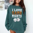 I Love Game Nights Host And Maybe 3 People Introvert Comfort Colors Sweatshirt Blue Spruce I Love Game Nights Host And Maybe 3 People Introvert Comfort Colors Sweatshirt Blue Spruce