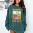 Marine Biology Ocean Introvert Marine Biologist Comfort Colors Sweatshirt Blue Spruce Marine Biology Ocean Introvert Marine Biologist Comfort Colors Sweatshirt Blue Spruce
