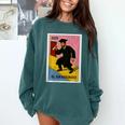 Mexican For Graduation 2025 El Graduado Premium Tri-Blend Comfort Colors Sweatshirt Blue Spruce