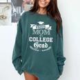 Mom Proud Of a College Grad 2019 Family Graduation Shirt Comfort Colors Sweatshirt Blue Spruce
