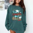 OK I Graduated Can I Go Back To Bed Now Graduation Comfort Colors Sweatshirt Blue Spruce
