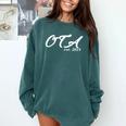 OTAs Graduation OTA Established 2019 Shirt Comfort Colors Sweatshirt Blue Spruce