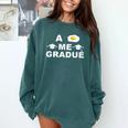 Hispanic Graduation Me Gradue Class Of 2021 T-Shirt Comfort Colors Sweatshirt Blue Spruce