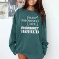 Pharmacy Student Pharmacist Graduation Comfort Colors Sweatshirt Blue Spruce