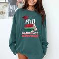 PhD PhD Graduation Gifts PhD Survivor T-Shirt Comfort Colors Sweatshirt Blue Spruce