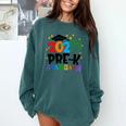 Pre-K Graduate 2025 Preschool Graduation Class Of 2025 Kids Comfort Colors Sweatshirt Blue Spruce