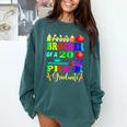 Proud Brother Of 2022 Pre K Graduate Graduation Comfort Colors Sweatshirt Blue Spruce