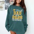Proud Dad Of A 2026 Graduate Senior Graduation Class Of 2026 Comfort Colors Sweatshirt Blue Spruce