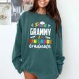 Proud GRAMMY Of A 5th Grade Graduate Graduation 2024 Senior Comfort Colors Sweatshirt Blue Spruce