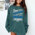 Proud Grandpa Of 2018 Senior T-Shirt Student Graduation Comfort Colors Sweatshirt Blue Spruce