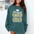Proud Guardian Of A 2026 Graduate Class Of Graduation Comfort Colors Sweatshirt Blue Spruce