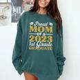 Proud Mom Of A 2023 1st Grade Graduate Shirt Fun Graduation Comfort Colors Sweatshirt Blue Spruce