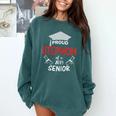 Proud Stepmom Of a 2019 Senior Graduation Family Comfort Colors Sweatshirt Blue Spruce