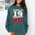Reunion 1980 Class Of 1980 Reunion 80 Graduation 1980 Comfort Colors Sweatshirt Blue Spruce
