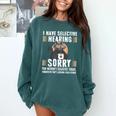 Sarcastic Joke For Introvert And Anti-Social Comfort Colors Sweatshirt Blue Spruce Sarcastic Joke For Introvert And Anti-Social Comfort Colors Sweatshirt Blue Spruce