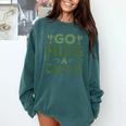 Sassy Saying Go Hug Cactus Introverts Sassy Quote No Hugs Comfort Colors Sweatshirt Blue Spruce