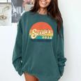 Senior 2023 Graduation My Last First Day Of Class Of 2023 Comfort Colors Sweatshirt Blue Spruce