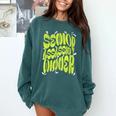 Senior Assassin Winner School Graduation Water Game Comfort Colors Sweatshirt Blue Spruce