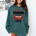 Senior Class Of 2019 Tshirt Graduation Awesome Grandma Comfort Colors Sweatshirt Blue Spruce