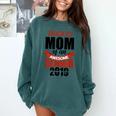 Senior Class Of 2019 Tshirt Graduation Awesome Mom Comfort Colors Sweatshirt Blue Spruce