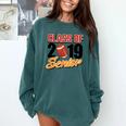 Senior Class Of 2019 Tshirt Graduation Students Football Comfort Colors Sweatshirt Blue Spruce