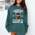 Senior Class Of 2024 Elementary School Graduation Comfort Colors Sweatshirt Blue Spruce