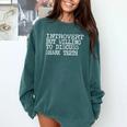 Shark Fossils Introvert But Willing To Discuss Shark Teeth Comfort Colors Sweatshirt Blue Spruce Shark Fossils Introvert But Willing To Discuss Shark Teeth Comfort Colors Sweatshirt Blue Spruce