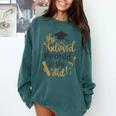She Believed She Could So She Did Graduation Shirt Comfort Colors Sweatshirt Blue Spruce