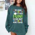 So Long 8th Grade 9th Grade Here I Come Graduation Comfort Colors Sweatshirt Blue Spruce
