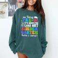 So Long Pre K Graduation Kindergarten Here I Come Kids 2024 Comfort Colors Sweatshirt Blue Spruce