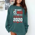 Student Graduation 2020 Tee My Happy Class Is Outta Here Comfort Colors Sweatshirt Blue Spruce