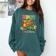 Students Future HBCU Grad History Graduation Comfort Colors Sweatshirt Blue Spruce