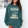Super Proud Sister Of A 2019 Graduate Shirt Graduation Comfort Colors Sweatshirt Blue Spruce