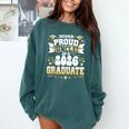 Super Proud Uncle Of A Class Of 2026 Graduate Graduation Comfort Colors Sweatshirt Blue Spruce